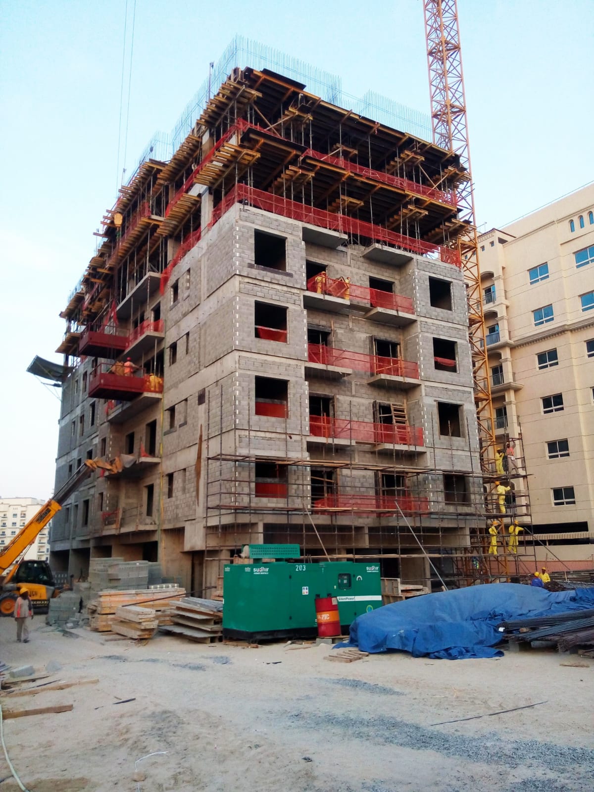 Commercial building renovation project in Chennai