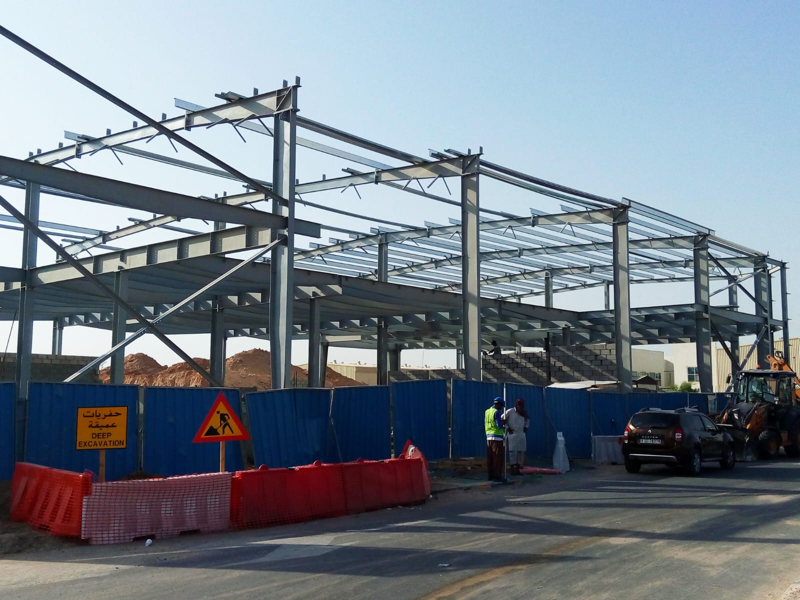 Industrial building repair project in Chennai